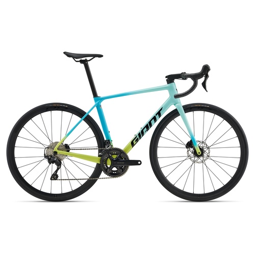 Bicicleta de Sosea GIANT TCR Advanced 2 - Kom Disc 2026 Capri Blue