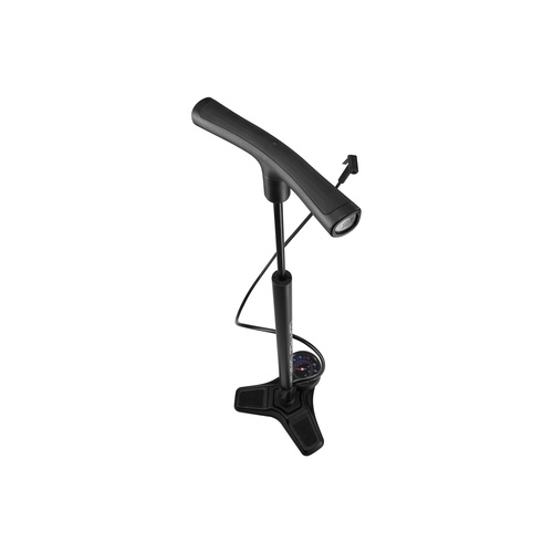 Pompa de Podea GIANT Control Tower Elite cu Manometru, Negru