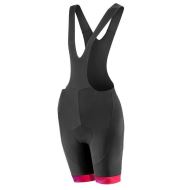 Pantaloni Giant Liv Signature Bib Shorts Black / Fuchsia Purple